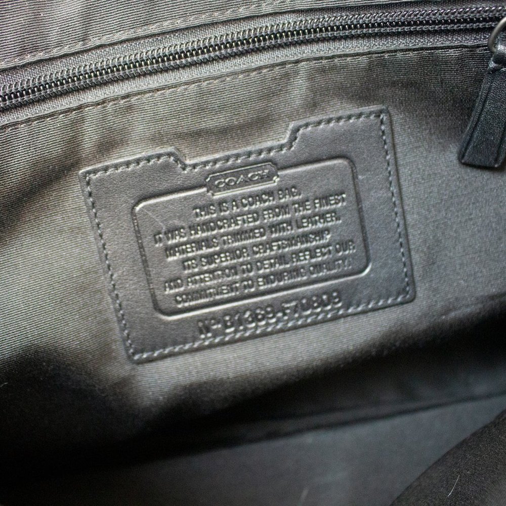COACH Black Laptop Bag - Picture 7 of 7